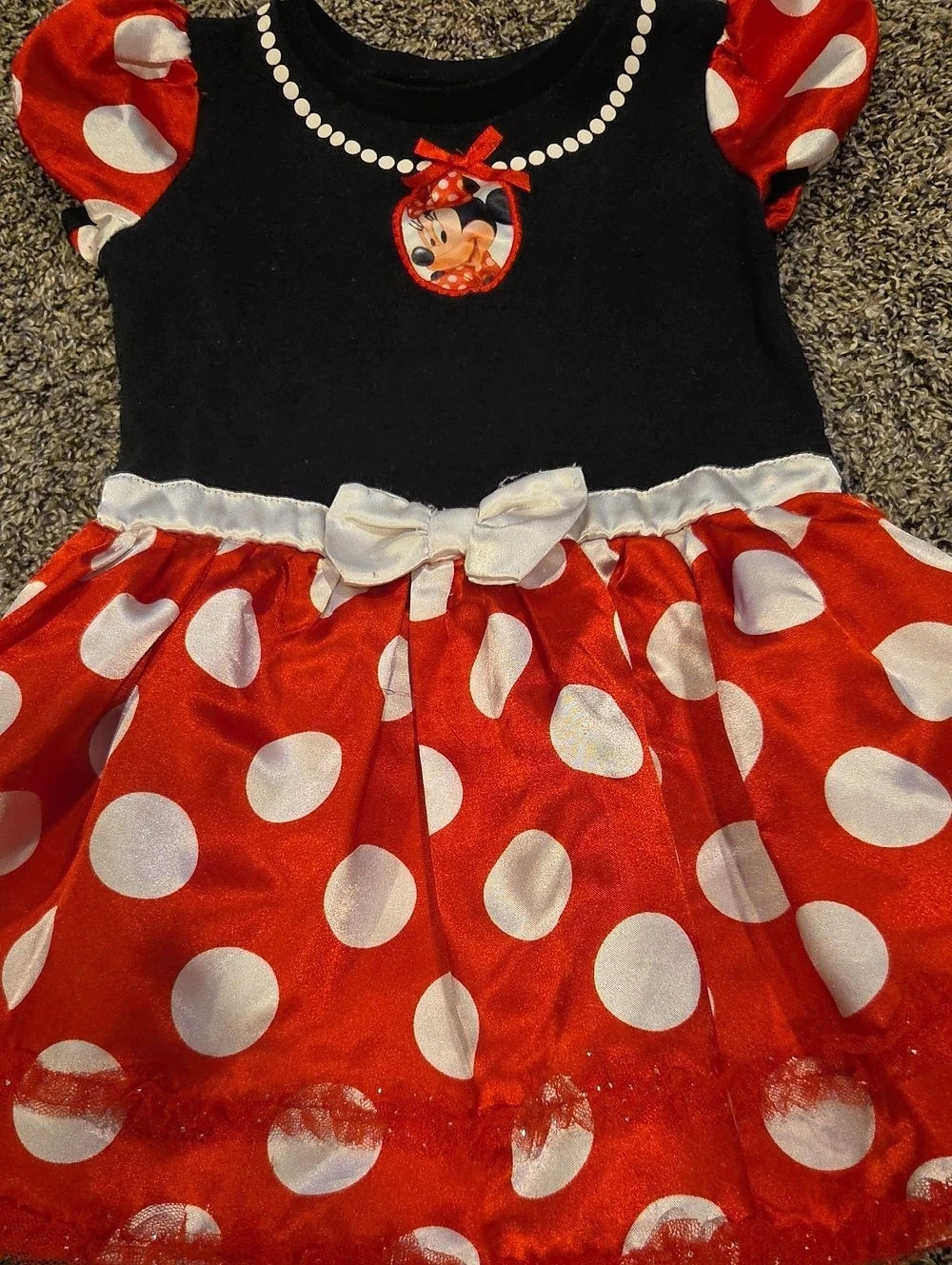 Disney Minnie Mouse Polka Dot Dress